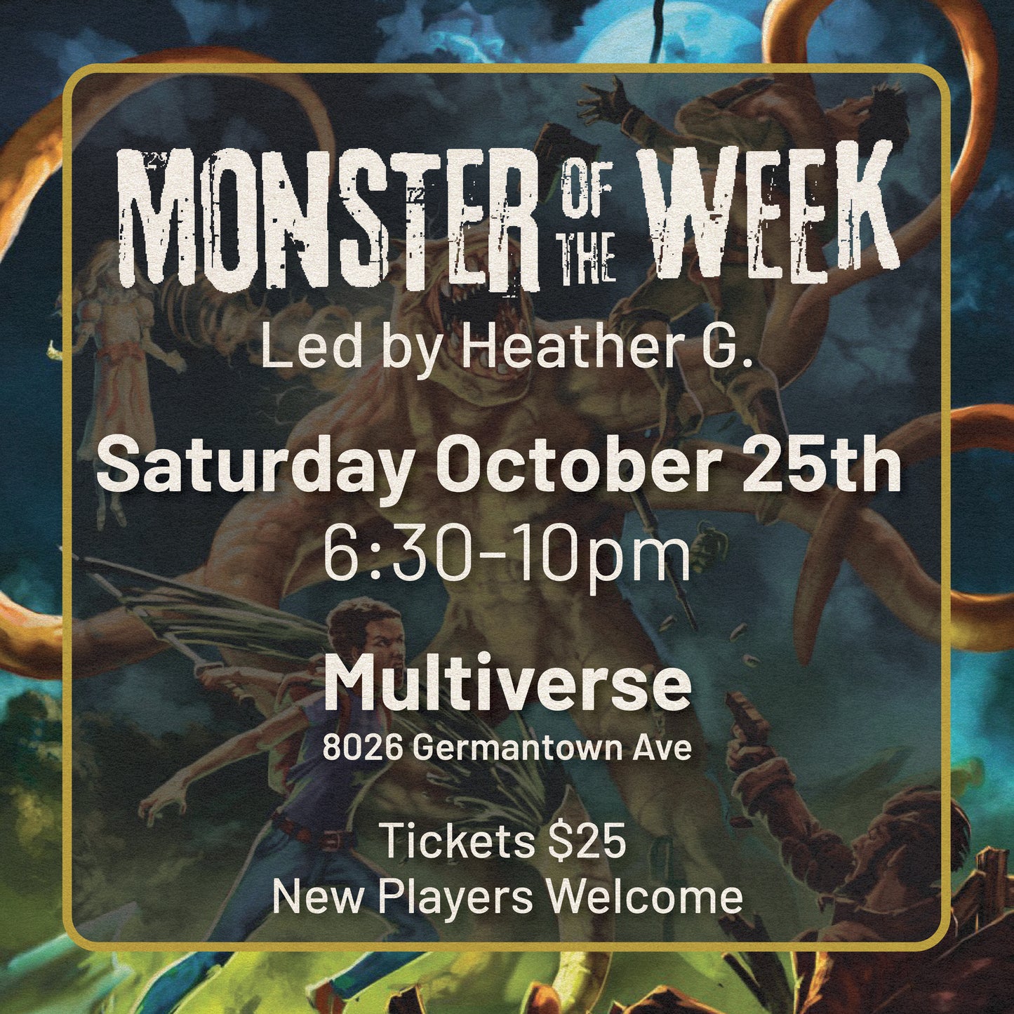 Monster of the Week Role Playing Game